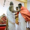 Many dignitaries offered their Pranams to the Jagadgurus