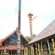 Sri Sannidhanam visiting the Mararikulam Mahadeva temple