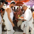 Sri Sannidhanam visited the Poornapushkalamba Sameta Hariharaputra Kshetram and inaugurated the Adi Shankara Nilayam