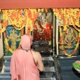 Sri Sannidhanam visited the Poornapushkalamba Sameta Hariharaputra Kshetram and inaugurated the Adi Shankara Nilayam