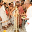 Sri Sannidhanam visited the Poornapushkalamba Sameta Hariharaputra Kshetram and inaugurated the Adi Shankara Nilayam