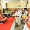 Sri Sannidhanam visited the Poornapushkalamba Sameta Hariharaputra Kshetram and inaugurated the Adi Shankara Nilayam