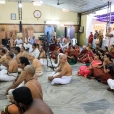 Sri Sannidhanam visited the Poornapushkalamba Sameta Hariharaputra Kshetram and inaugurated the Adi Shankara Nilayam