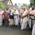 Welcome procession in Aluva