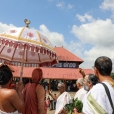 Sri Sannidhanam visiting the Lord Shiva Temple in Aluva