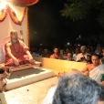 Sri Sannidhanam being taken in a procession