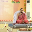 Sri Sannidhanam giving a Anugraha Bhashanam