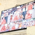 Images of Sri Mahasannidhanam from prior Vijaya Yatras at the Bhoomi Neela Sameta Venkatesha Perumal temple in Ambur