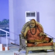 Sri Mahasannidhanam giving a Anugraha Bhashanam