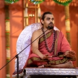 Sri Sannidhanam giving a Anugraha Bhashanam