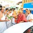 On April 26, Sri Sannidhanam visited the Raja Ganapati temple (Perur)