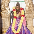 Sri Sannidhanam visited the Perumal Iyer temple and had Darshan of the Lord Shiva (Venkateshwara), Sri Venkataramana Swamy and Goddess Moutthikambal.