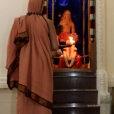 Arriving at the Sringeri Shankara Math in Gobichettipalayam, Sri Mahasannidhanam and Sri Sannidhanam had Darshan at the shrines of of Mahaganapati, Sri Adi Shankaracharya and Goddess Sharada.