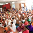 The Jagadgurus at the public function at the Sringeri Shankara Math in Gobichettipalayam
