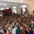 The Jagadgurus at the public function at the Sringeri Shankara Math in Gobichettipalayam