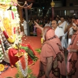 Jagadgurus arrive in Hassan