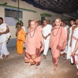 Jagadgurus at the Sringeri Shankara Math in Hebbasuru
