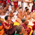 Enroute to Mahadanapuram, the Jagadgurus graced the Kalakkad Agrahara