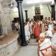 Jagadgurus arriving at the Janmabhoomi Kshetram of Sri Adi Shankaracharya