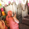 Jagadgurus having Darshan at the shrine of Goddess Sharadambal