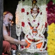 Sri Mahasannidhanam performing a special Puja at the Sannidhi of Sri Adi Shankaracharya