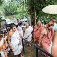 Sri Sannidhanam visiting the Thiru Vellamaanthulli temple