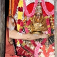 Sri Mahasannidhanam performing a special Puja to Goddess Sharadamba