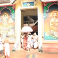 Sri Mahasannidhanam visiting the Sri Krishna temple adjacent to the Janmabhoomi Kshetram