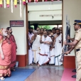 Jagadgurus departing Kalady