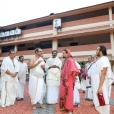Sri Sannidhanam gracing the Sri Adi Shankara Institute of Engineering & Technology