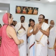 Sri Sannidhanam gracing the Sri Adi Shankara Institute of Engineering & Technology
