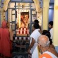 Jagadgurus having Darshan at the Sri Valamburi Vinayakar Temple