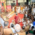 Dhuli Pada Puja being performed by Sri Shankar Subramaniam
