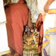 Jagadgurus having Darshan at the Sringeri Shankara Math in Kallidaikuruchi
