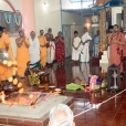 Poornahuti of the Navachandi Homa