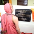 Sri Sannidhanam gracing the newly constructed premises  of Sringeri Bharathi Vidyalaya school in Rangasamudram