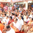 Jagadgurus visiting the Panduranga Vitthala Bhajana Mandiram in Battathur