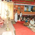 Sri Sannidhanam visiting the Venkataramana Swamy temple (in Kaaraatubailu), Hosadurga
