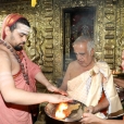 Sri Sannidhanam visiting  Sri Krishna Temple temple (Baarikkaadi), Hosadurga