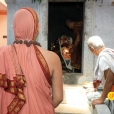 Sri Sannidhanam visiting the Kalabhairava mattu Amma temple in Tallani