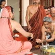 Sri Sannidhanam visiting the Kalabhairava mattu Amma temple in Tallani