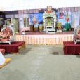 Dhuli Pada Puja being performed by Sri S Murali