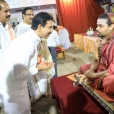 Former Kerala Devaswom Minister Sri Kadannappalli Ramachandran and Mangaluru MP Nalin Kumar Kateel had Darshan and offered their Pranams to the Jagadgurus