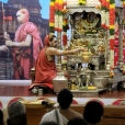Sri Sannidhanam performing the nightly Chandramoulishwara Puja