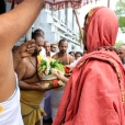 In the morning of May 6, Sri Mahasannidhanam and Sri Sannidhanam visited the Pashupateeshwarar temple