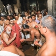 In the morning of May 6, Sri Mahasannidhanam and Sri Sannidhanam visited the Pashupateeshwarar temple