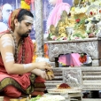 Sri Sannidhanam then returned to Karur and performed the Sharada Chandramoulishwara Pooja