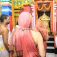 Jagadgurus having Darshan at the Sri Sharadamba Bhajana Mandiram in Kasaragod