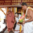 Sri Sannidhanam visiting the Chandragiri Dharma Shasta Temple