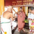 Sri Sannidhanam visiting the Chandragiri Dharma Shasta Temple